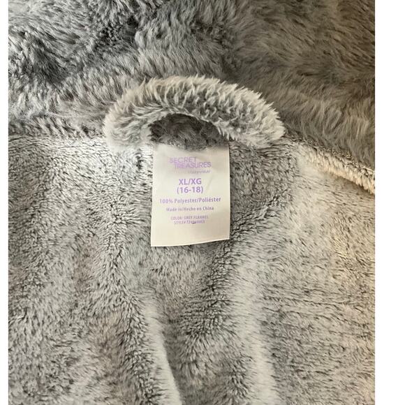 Secret Treasures Minky Super Super Soft Faux Furr Stylish Warm Robe XL 16-18 - Picture 8 of 8